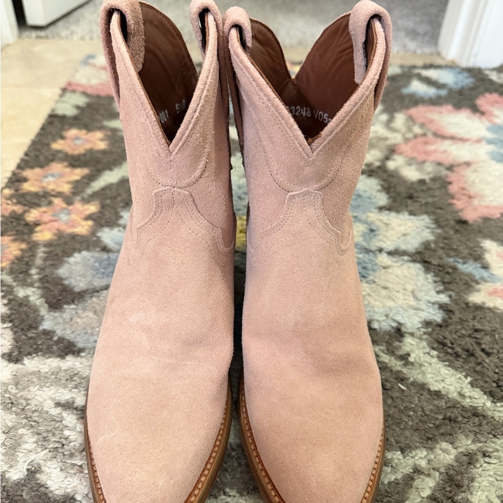 Tecovas Women's Blush Ankle Boots
